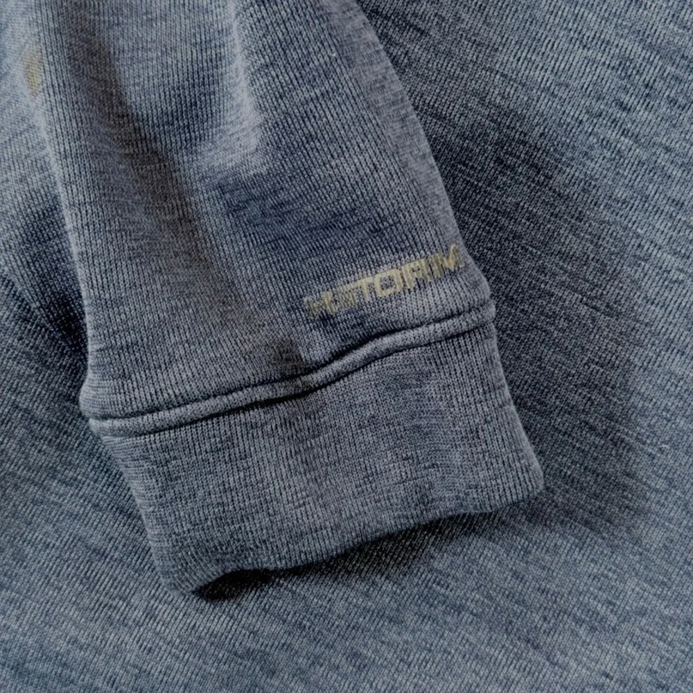 Under Armour Golf ColdGear Storm Quarter Zip Pullover Mens Large Blue Heather
